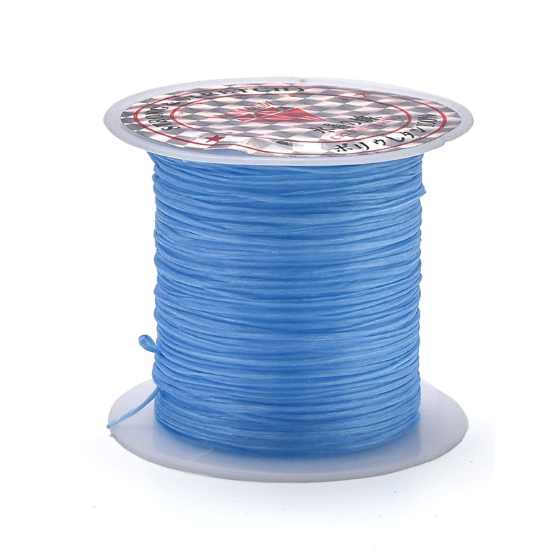 Cuộn Dây Co Giãn 0.8mm Dài 10 yards Dùng Làm Trang Sức Thủ Công