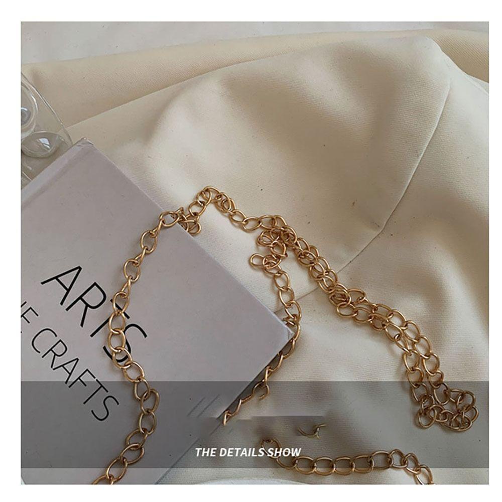 BEBETTERM Túi Xách Mini Phối Dây Xích Đeo Vai Cá Tính