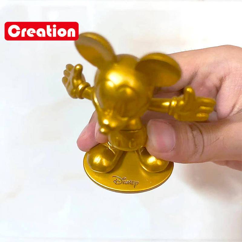 DISNEY Mô Hình Chuột Mickey Bằng Kim Loại Để Bàn Trang Trí