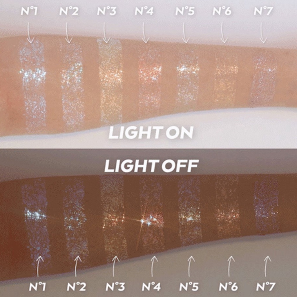 Get Loose Glitter Gel Mini 4g  | Phấn Mắt Ánh Nhũ Kim Tuyến Lấp Lánh Chất Lượng Cao