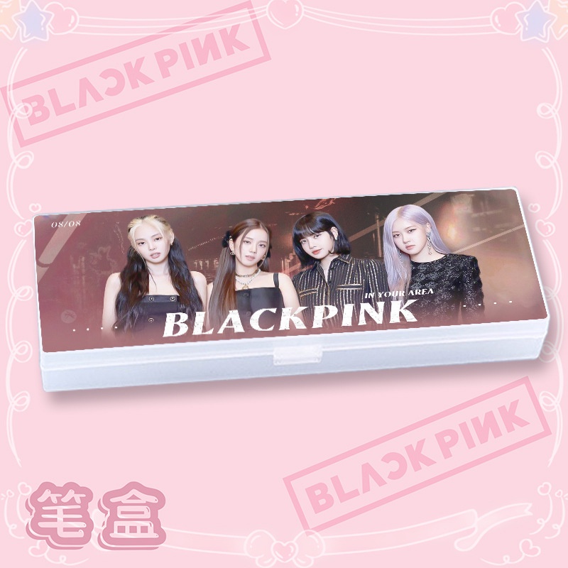 Hộp Bút In Hình Blackpink Lisa Jisoo Jennie Ros Lalisamanoban Dễ Thương Cho Bé Gái