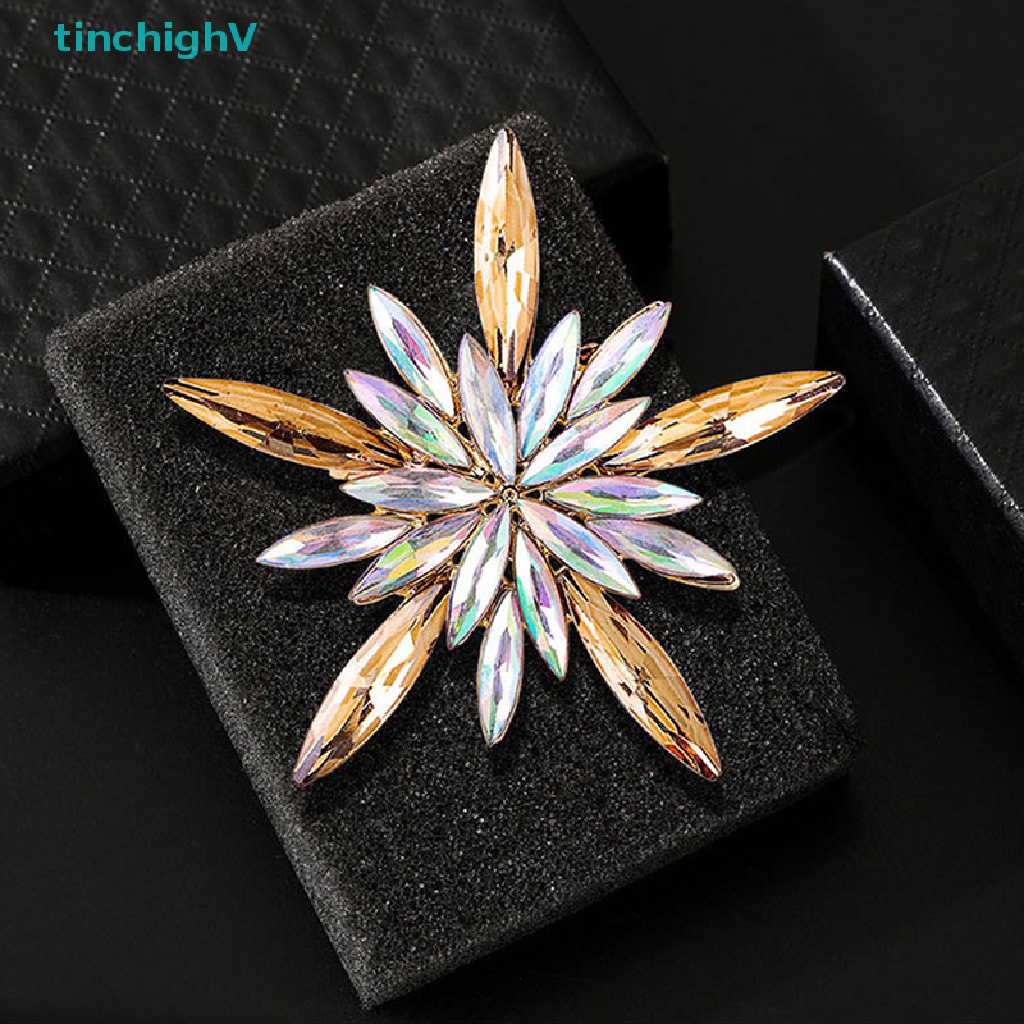 [TinchighV] Trâm Cài Áo Hình Hoa Kim Cương Nhiều Màu Sắc Thời Trang Cá Tính Chất Lượng Cao [Mới]