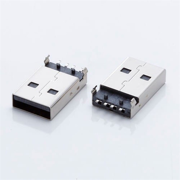 Cổng USB Type A Đực 2.0 4 Chân dán SMD hàn Board
