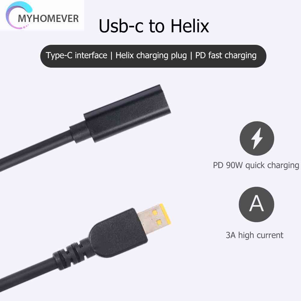 Đầu Nối USB Type C Cái Sang DC Cho Lenovo ThinkPad 10 Helix