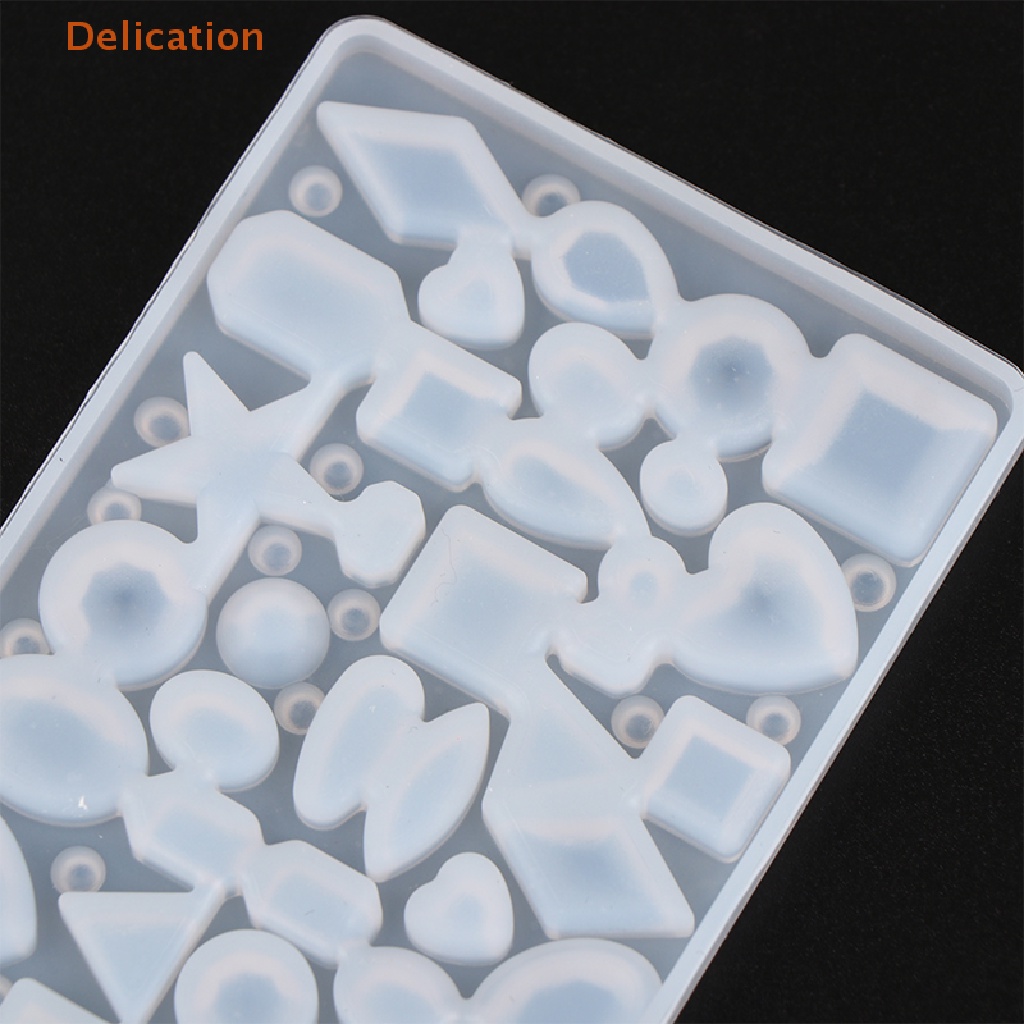 1 Khuôn Silicone Làm Bánh Kẹo Hình Học DIY