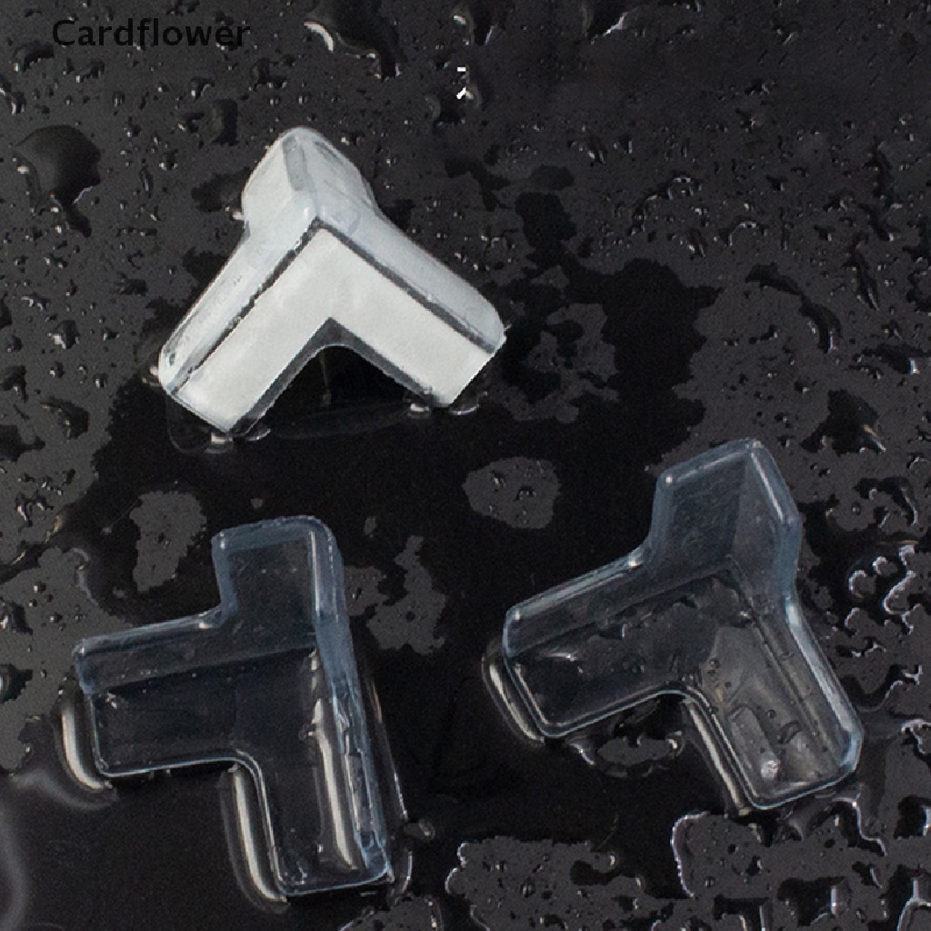 Bộ 4 Miếng Bọc Cạnh Bàn Bằng Silicon Mềm Trong Suốt Chống Va Chạm Bảo Vệ An Toàn Cho Bé