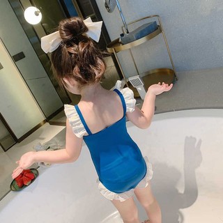 Bikini nơ ngực bèo vai bé gái