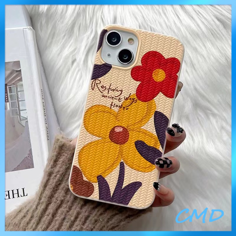 Ốp lưng iphone Tranh sơn dầu, hoa phục cổ, kim đan Cho Iphone 6 / 6S / 6splus / se / 7 / 7plus / 8 / 8plus / X / xs / xsmax / 11 / 12 / 13 / 14 / plus / pro / pro max-606