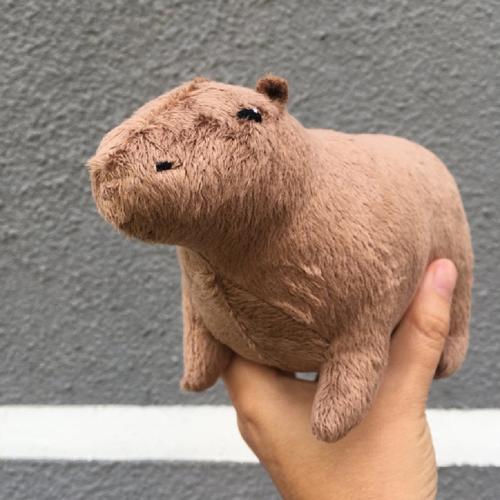 Búp Bê Nhồi Bông Capybara Hoạt Hình