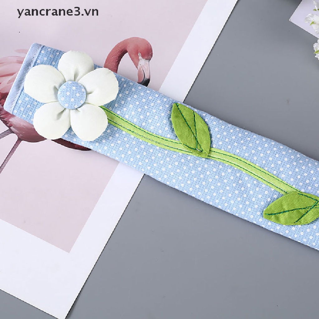 Vỏ Bọc Tay Nắm Cửa Tủ Lạnh Bằng Vải Cotton yancrane3.vn} 3