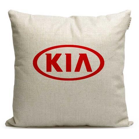 KIA LOGO pillow car shop custom gift decoration pillow K3 K5 K9 pride RIO Sportage Stinger Borrego Niro Carnival Cadenza sorento KX3 KX5 car seat special lumbar support breathable cushion