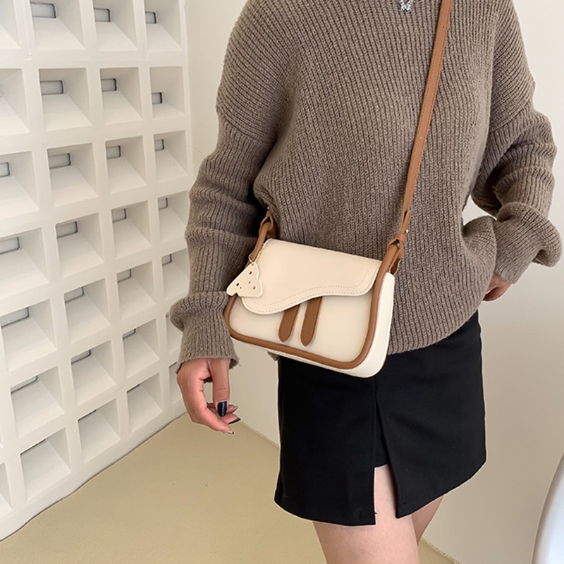 Túi Đeo Chéo Vai Khóa Nam Châm Thiết Kế Thời Trang Đơn Giản niche Xu Hướng Thời Trang Dành Cho Bạn Nữ