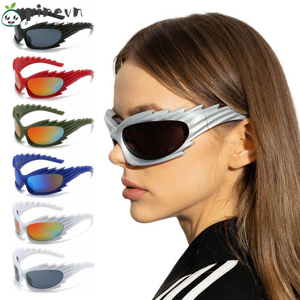 Kính Mát PINEVN Y2K Chống Tia UV400 Phong Cách Retro|Kính Mát Gọng Chữ Nhật Phong Cách Hip Hop