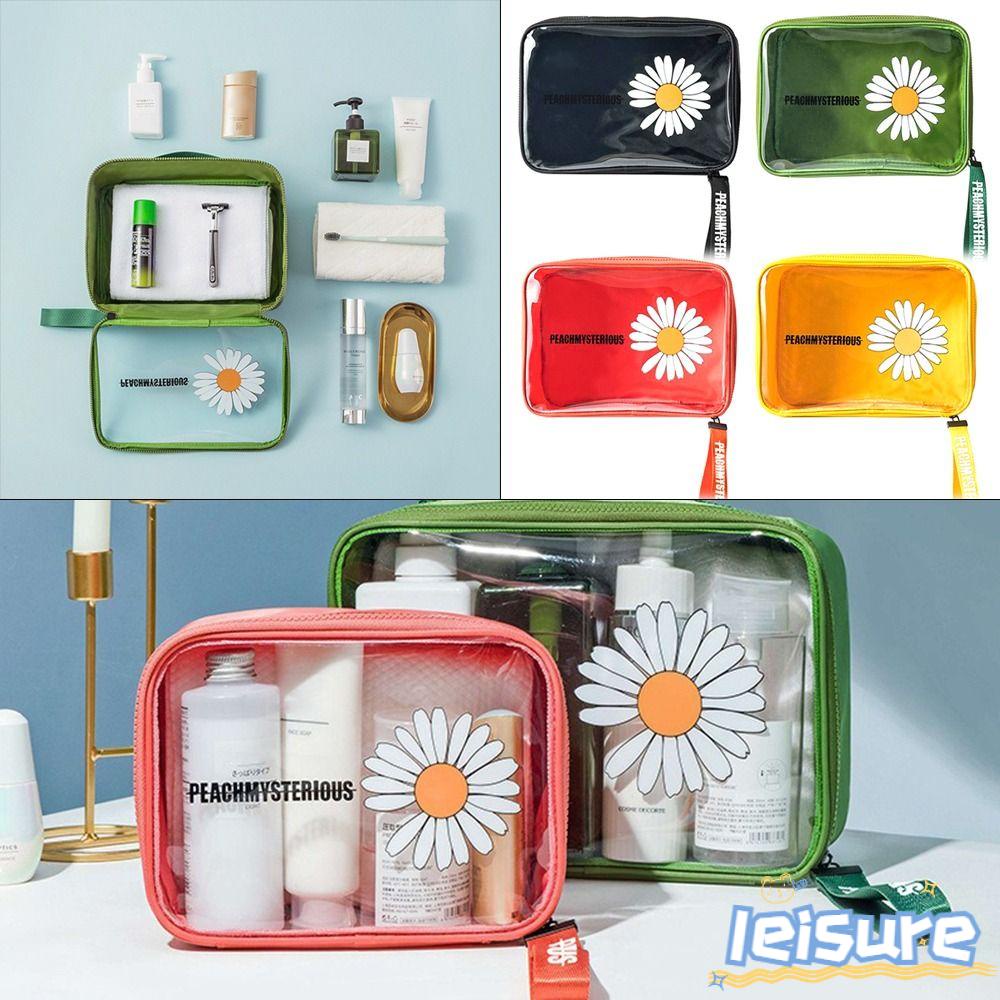 Túi Đựng Mỹ Phẩm Du Lịch Bằng Chất Liệu Pvc Dễ Mang Tiện Lợi