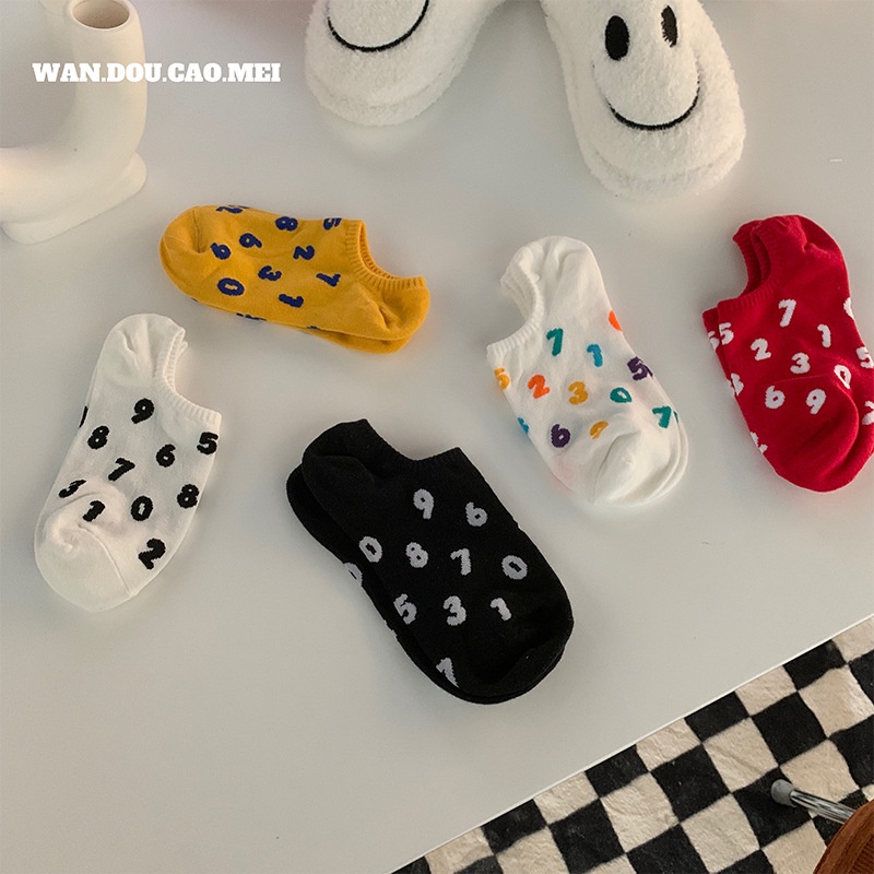 Vớ Thuyền Cổ Thấp Bằng Silicone Chống Trượt Thời Trang Mùa Hè