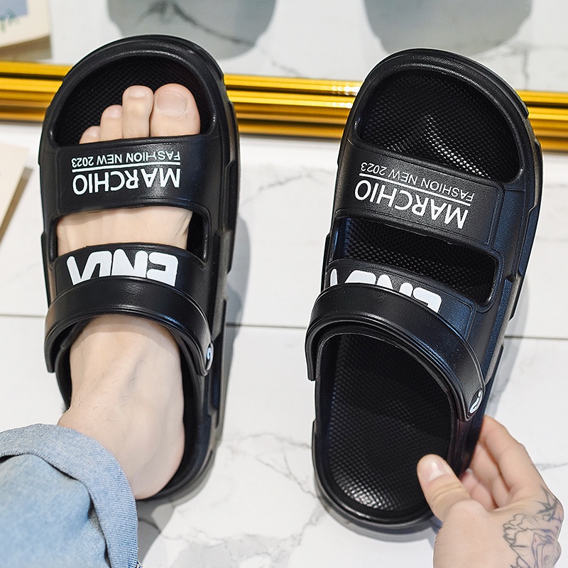 Giày Sandal Đế Dày Siêu Nhẹ Thoáng Khí Phong Cách Mới 2023 Cho Nam