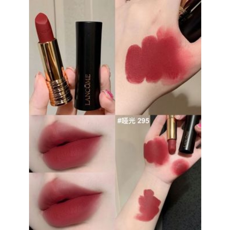 Son Lì Vỏ Màu Đen / Trắng Thương Hiệu Lancome Jingchun 295 # 888#