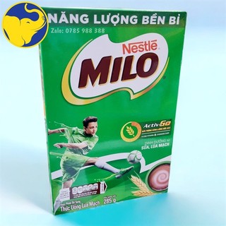Bột nestle milo hộp giấy 285g