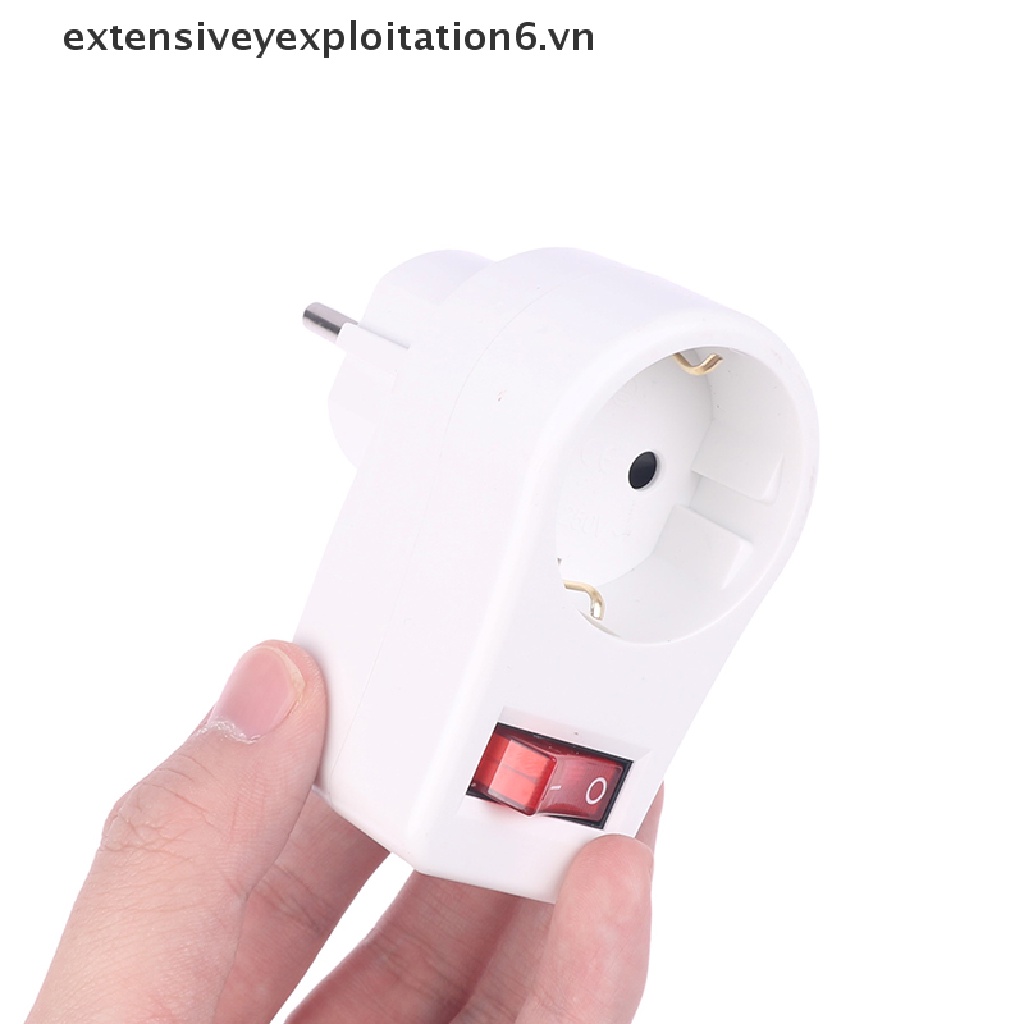 1 Phích Cắm Mở Rộng Chuyển Đổi EU 16A 250V Chất Lượng Cao