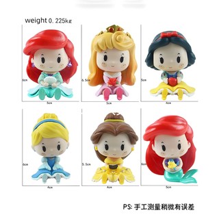 Bộ Búp Bê Công Chúa Disney 6cm