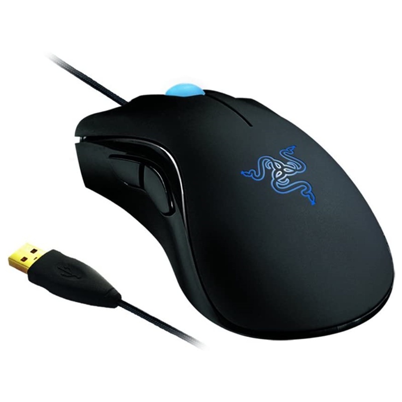 Chuột Chơi Game Razer Deathadder RGB 3.5G 3500DPI Có Dây USB Và Đèn Nền 24h