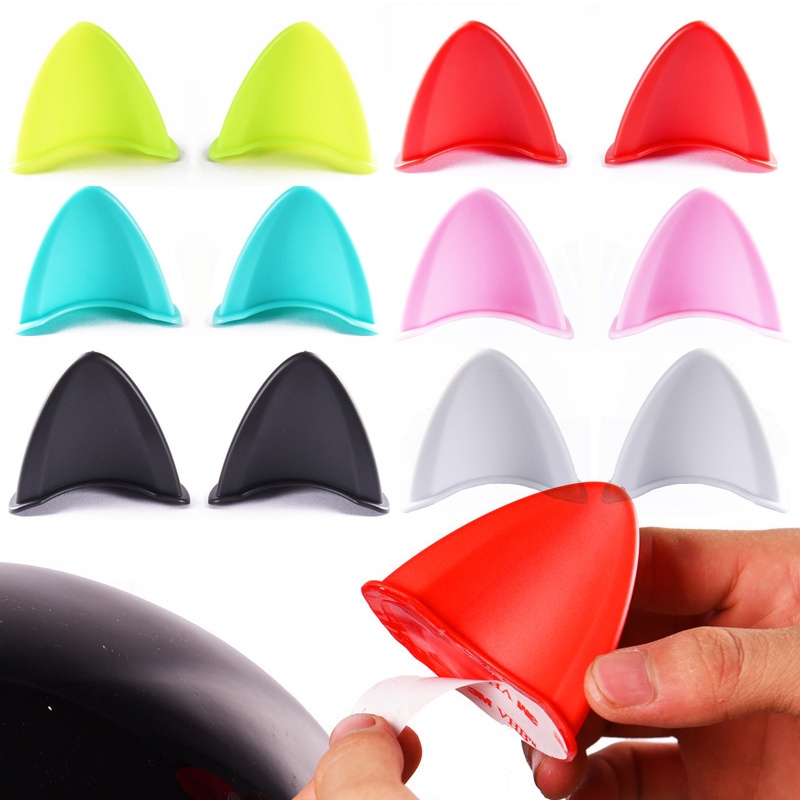 Tai mèo gắn mũ bảo hiểm siêu kute đủ màu yêu thích + tặng keo 3m