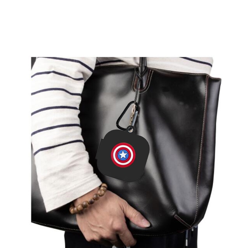 Vỏ Bọc Hộp Sạc Tai Nghe Bằng Silicon Họa Tiết Hoạt Hình Cho QCY Melobuds ANC HT05 QCY T13