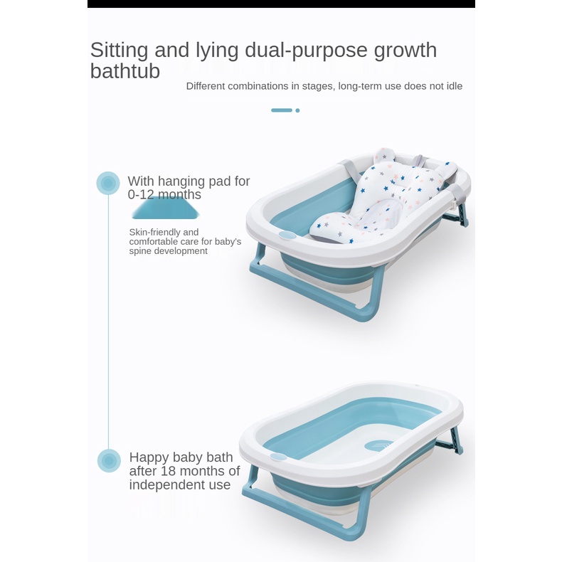 MOMCHOOSE Đệm Lưới Tắm Chống Trượt Cho Bé Sơ Sinh