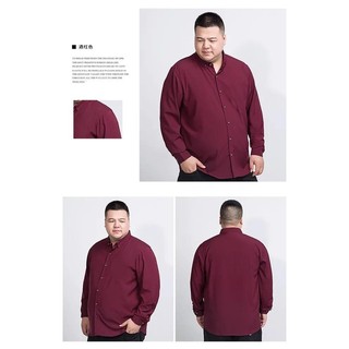 Áo Sơ Mi Nam Dài Tay Plus Size Lớn