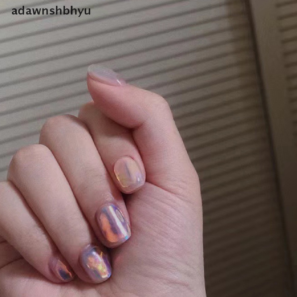 1 Tờ Nhãn Dán Trang Trí Móng Tay Nghệ Thuật Hình Đá Cực Quang