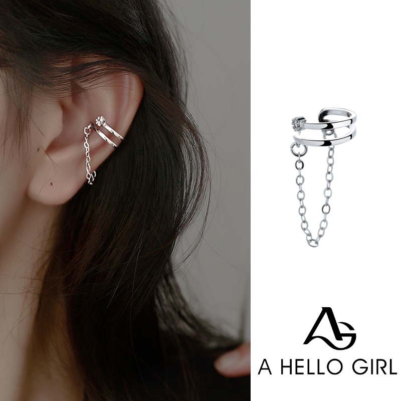 Ahellogirl Khuyên Vành Tai Cá Tính Cho Nữ