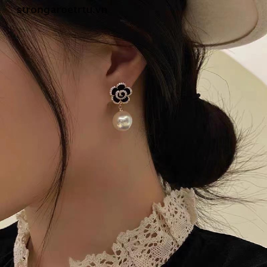 1 Cặp Vòng cổ Chuỗi Hạt Ngọc Trai Đơn Giản Tinh Tế Với Mặt Vòng cổ Hình Hoa Bướm Đa Năng Cho Nữ
