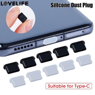 Ốp Điện Thoại Silicon Chống Bụi Chống Mòn Chống Mài Mòn Có Cổng Sạc USB Type-C Cho Điện Thoại