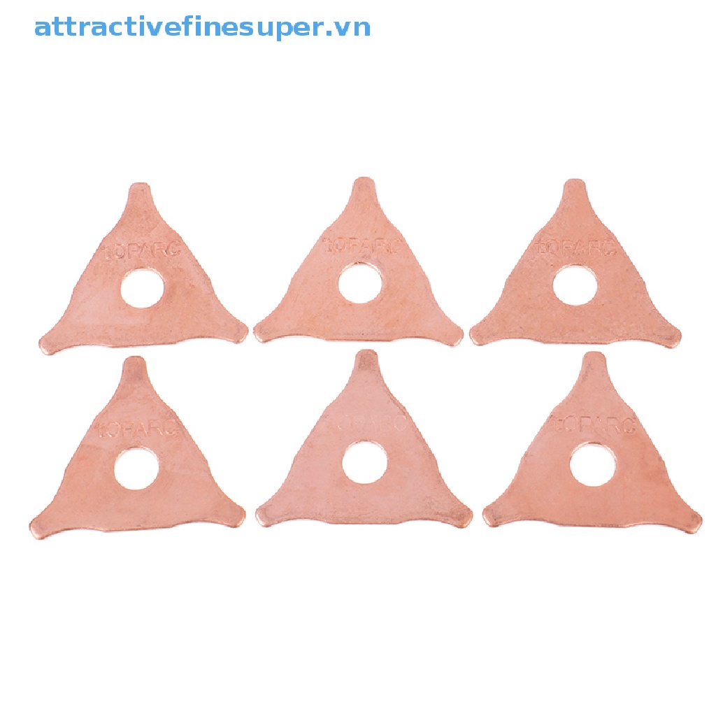 10 Miếng Đệm Vệ Sinh Vết Lõm Xe Hơi Hình Tam Giác