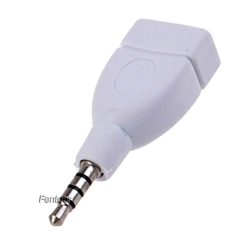 Giắc Cắm Âm Thanh AUX 3.5mm Sang Cổng USB 2.0 Cho Xe Hơi