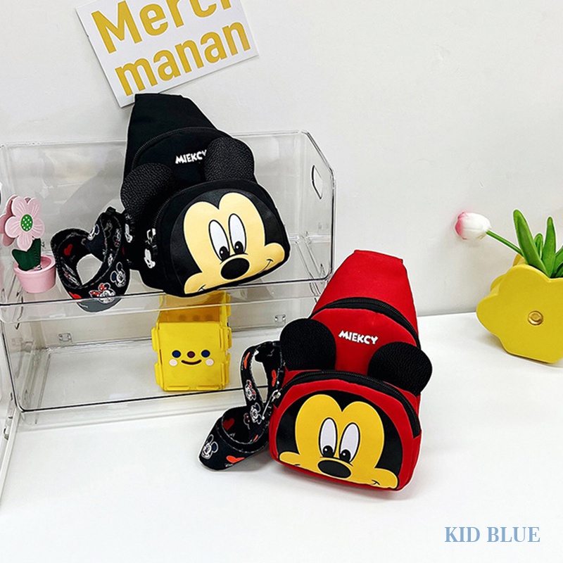 Túi Đeo Chéo Ngực Đựng Tiền Xu Họa Tiết Hoạt Hình Phong Cách Hàn Quốc Dễ Thương Dành Cho Bé Trai Bé Gái