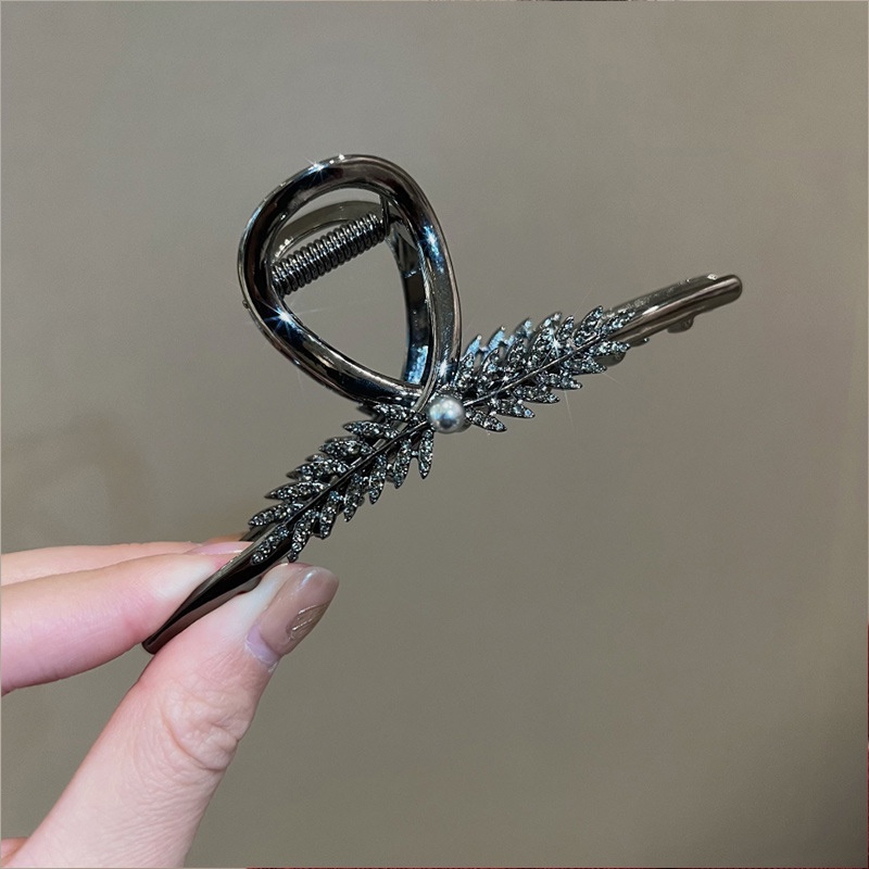 Kẹp Tóc Hình Tai Cá Mập Bằng Kim Loại Cao Cấp Phong Cách Hàn Quốc