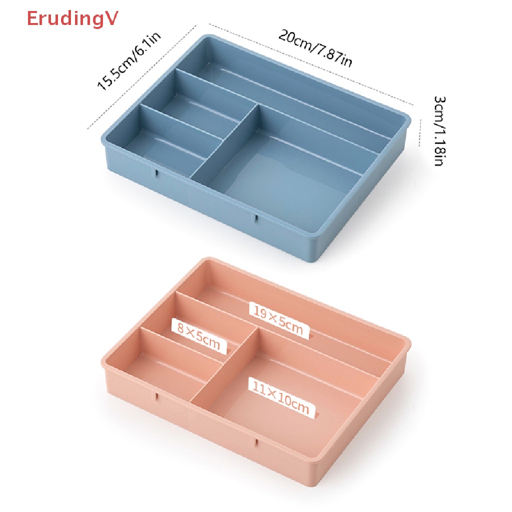 Hộp Đựng Đồ Dùng / Mỹ Phẩm Để Bàn Chia Ngăn Tiện Lợi