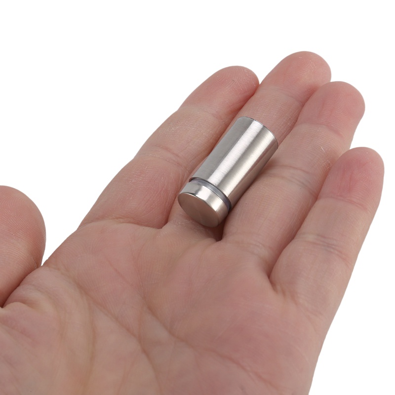 Bộ 50 Đinh Vít Đứng Gắn Tường Bằng Thép Không Gỉ Acrylic Cho Trưng Bày Kính Và Bảng Hiệu 1 / 2X1 Inch