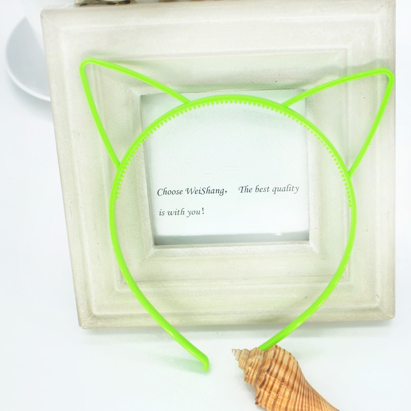 Cài tóc tai mèo 15 cm cài tóc băng đô rửa mặt sắc màu dễ thương Tatitava