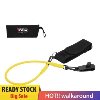 PGM Golf Swing Elastic Rope Adjustable Hitting Force Trainer Golf Training Aids