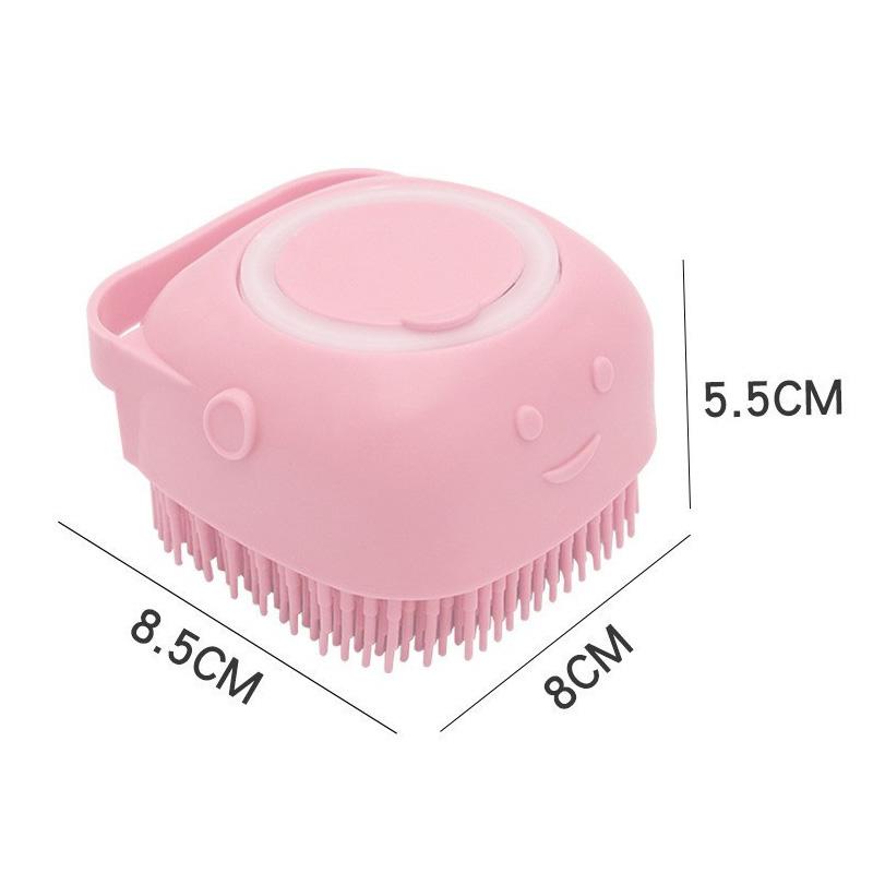 Bàn Chải Tắm Silicon Massage Tạo Bọt Tiện Lợi C200 MiluPaPa