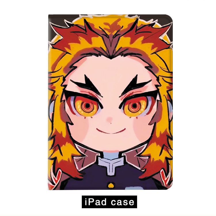 Bao Da Máy Tính Bảng Họa Tiết Demon Slayer Cho ipad Mini 6 air 1 / 2 / 3 / 4 / 5 7 8 9 gen 10 2017 / 2018 Pro 11 2022