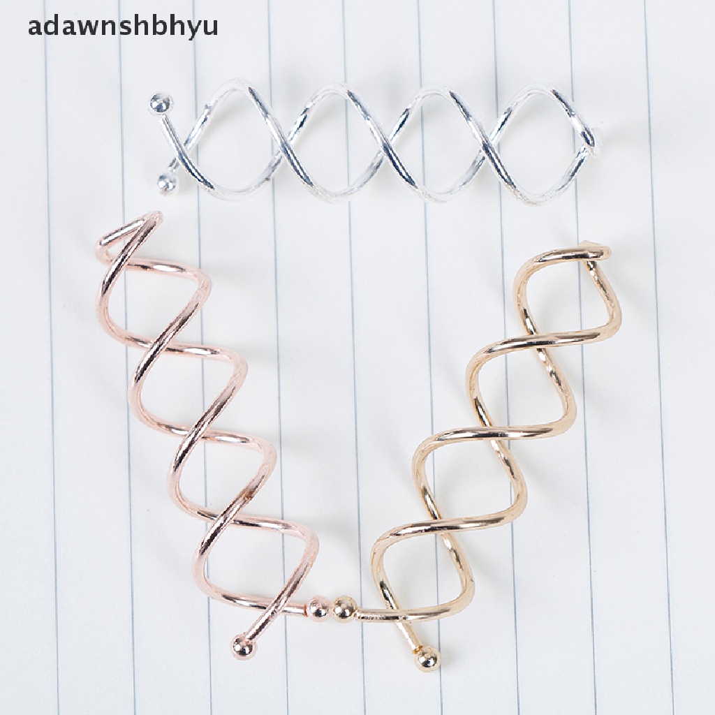 Set 10 Kẹp Xoắn DIY Dùng Để Búi Tóc Tiện Lợi