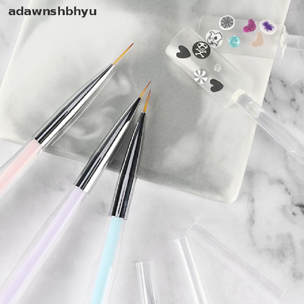 Bộ 3 Cây Bút Gel UV Điêu Khắc Hoa Cực Quang Nối Dài Móng