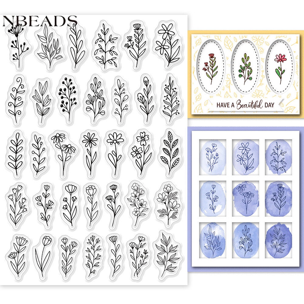 1 Tấm Tem Dán Trang Trí Album Ảnh Bằng Nhựa PVC 16x11x0.3cm