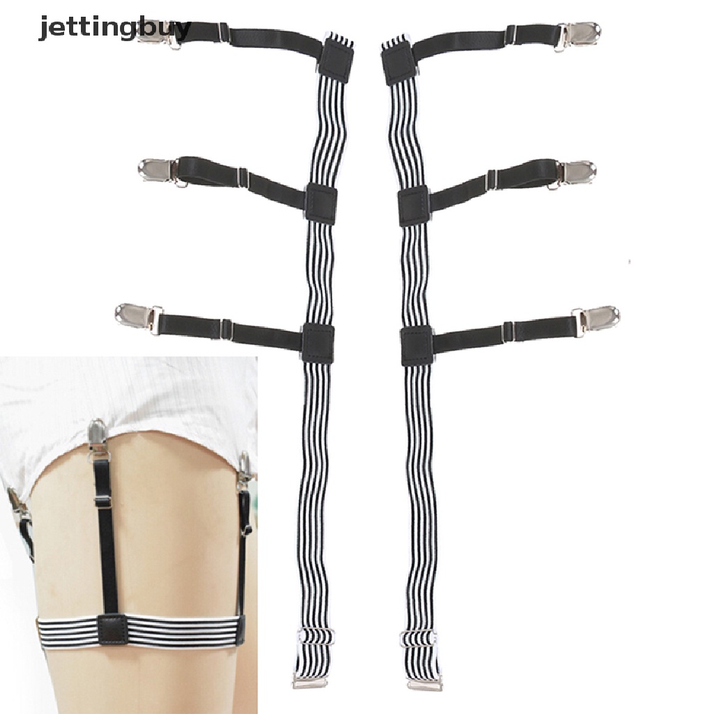 Bộ 2 Đai Nịt Tất Co Giãn Có Thể Điều Chỉnh Cho Nam