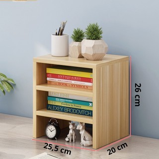 Kệ sách mini 3 tầng thông minh