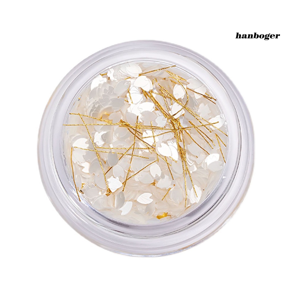 Phụ Kiện Trang Trí Xe Hơi Xinh Xắn Chất Lượng| 1 Hộp Kim Sa Siêu Mỏng Lấp Lánh Chống Phai Màu Trang Trí Móng Tay Cho Salon