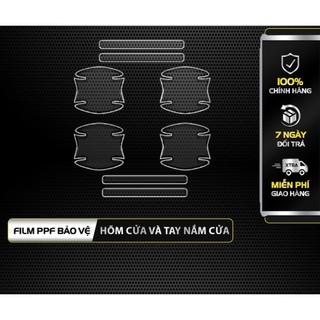 Film PPF trong suốt dán hõm cửa chống xước bảo vệ nội thất ô tô
